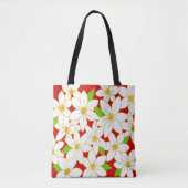 Tote Bag Fleurs de vacances (Devant)