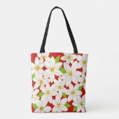 Tote Bag Fleurs de vacances (Dos)