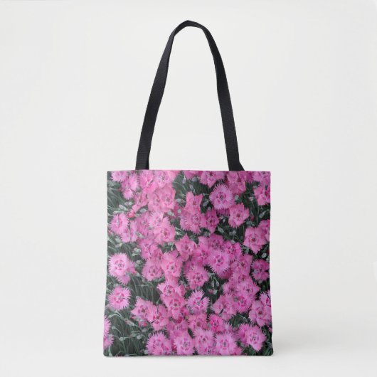 Tote Bag Fleurs de willim rose (Devant)