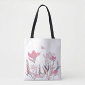 Tote Bag Fleurs d'eau (Devant)