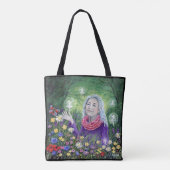 Tote Bag Fleurs d'été (Dos)