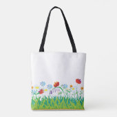 Tote Bag fleurs d'été (Dos)