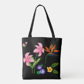 Tote Bag Fleurs d'été (Dos)