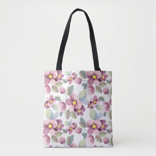Tote Bag Fleurs d'été 1 (Devant)