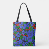 Tote Bag Fleurs d'Hibiscus #2 (Dos)