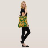 Tote Bag Fleurs d'Hibiscus #3 (Sur le modèle)