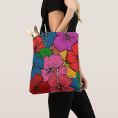 Tote Bag Fleurs d'Hibiscus #5 (De près)