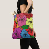 Tote Bag Fleurs d'Hibiscus #6 (De près)