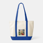 Tote Bag Fleurs d'hiver & Holly (Dos)