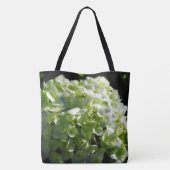 Tote Bag Fleurs d'hydrangées vertes (Dos)