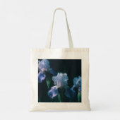 Tote Bag Fleurs d'Iris au Crépuscule (Dos)
