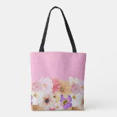 Tote Bag Fleurs en Harmonie : Symphonie des couleurs (Dos)