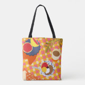 Tote Bag Fleurs et Brunch (Dos)