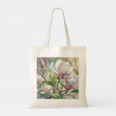 Tote Bag Fleurs et devis Magnolia (Dos)