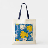 Tote Bag Fleurs et feuilles d'hibiscus (Dos)