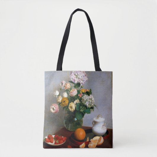 Tote Bag Fleurs et fruits, Henri Fantin-Latour (Devant)
