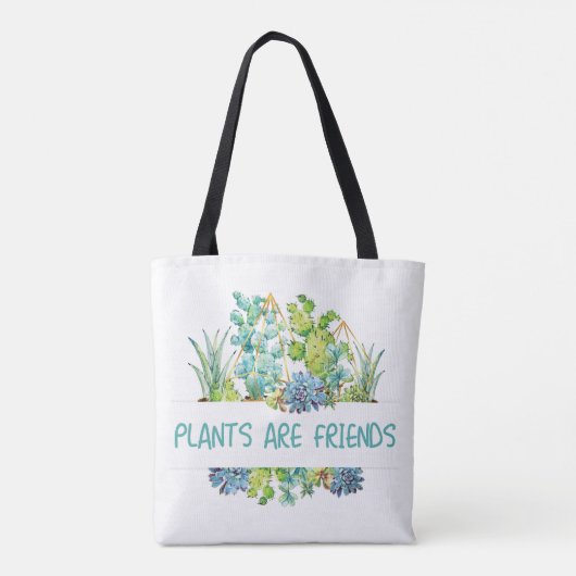 Tote Bag Fleurs et plantes (Dos)