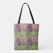 Tote Bag Fleurs Fantaisistes (Dos)