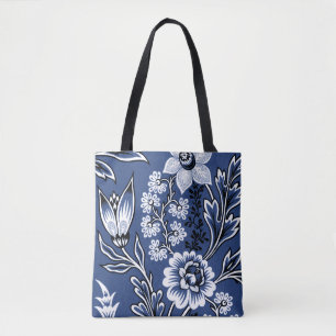 Tote Bag Fleurs Fantastiques (Bleu) Beaux-Arts