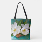 Tote Bag Fleurs | Fleur Magnolia (Dos)
