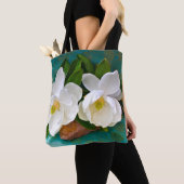 Tote Bag Fleurs | Fleur Magnolia (De près)