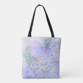 Tote Bag Fleurs florales Abstraites (Dos)