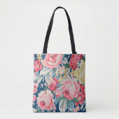 Tote Bag Fleurs florissantes modernes adorables (Devant)