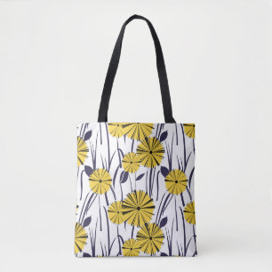 Tote Bag Fleurs jaunes