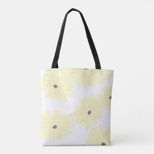 Tote Bag Fleurs Jaunes Le Matin Tranquilles (Dos)