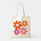 Tote Bag Fleurs jolies Filles (Dos)