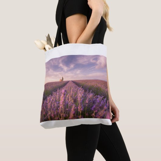 Tote Bag Fleurs | Lavande Sud France (De près)