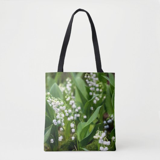 Tote Bag Fleurs | Lily de la vallée Suède (Devant)