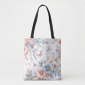 Tote Bag Fleurs Lumineuses 🌼 (Devant)