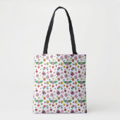 Tote Bag Fleurs merveilleuses conception (Devant)