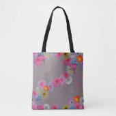 Tote Bag Fleurs mixtes dans l'art moderne (Devant)