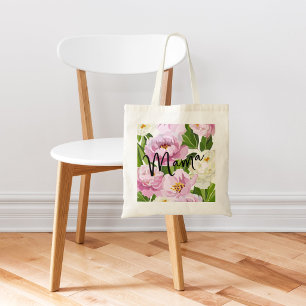 Tote Bag Fleurs Modernes