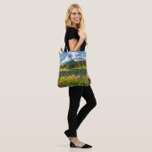 Tote Bag Fleurs | Mt. Rainier Fleurs sauvages (Sur le modèle)