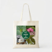 Tote Bag fleurs nature belle douce printemps feuilles joie (Devant)
