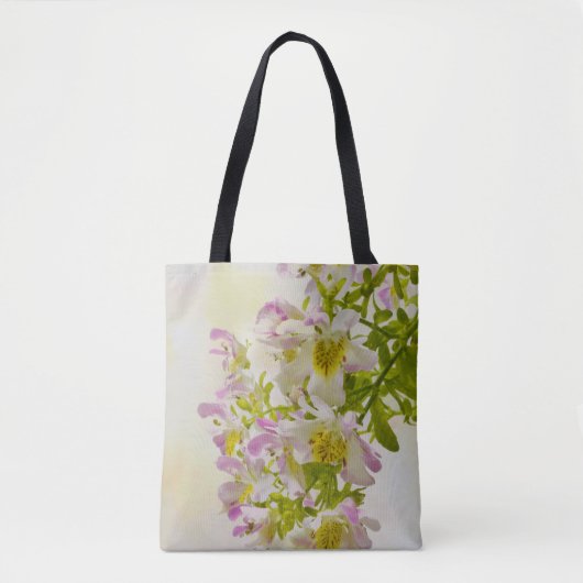 Tote Bag Fleurs papillons (Devant)