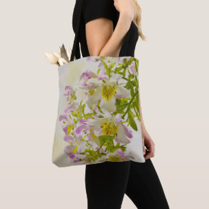Tote Bag Fleurs papillons