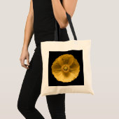 Tote Bag Fleurs | Pavot jaune (Devant (produit))