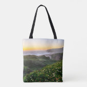 Tote Bag Fleurs | Père Noël Cruz Californie (Dos)