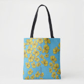 Tote Bag Fleurs pour l'Ukraine (Devant)