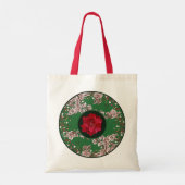 Tote Bag Fleurs pour Noël (Dos)