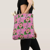 Tote Bag Fleurs rose pâle Thunder_Cove (De près)