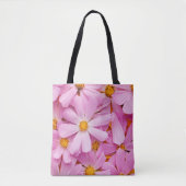 Tote Bag Fleurs roses (Devant)