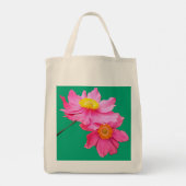 Tote Bag Fleurs roses (Dos)