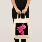 Tote Bag Fleurs roses (Devant (produit))