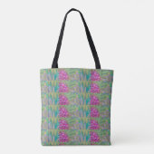 Tote Bag Fleurs roses Abstraites (Dos)