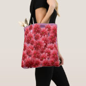 Tote Bag Fleurs roses Art Botanique (De près)